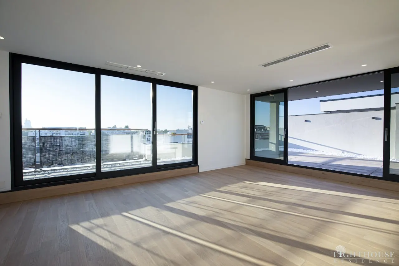 Straight plank European white oak, Cream Oak, Burlington hardwood flooring project by Floors Toronto