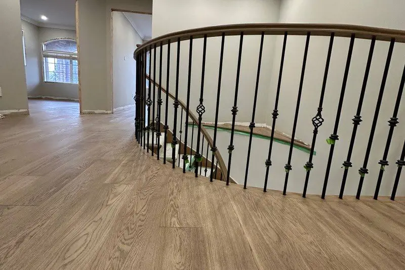 Straight plank European white oak, Soft White, Etobicoke hardwood flooring project by Floors Toronto