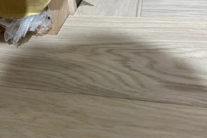 Straight plank European white oak, Soft White, Etobicoke hardwood flooring project by Floors Toronto